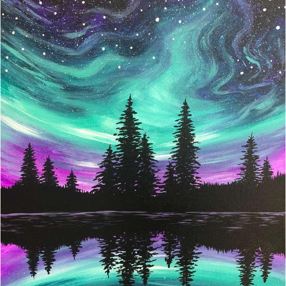 Northern Lights Diamond Painting Kit