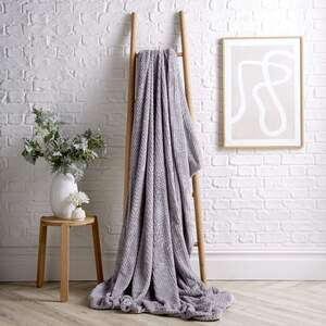 Cloud Honeycomb Throw