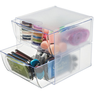 Clear / 4181cm3 / 2 Cube Desktop Storage shot 7948141