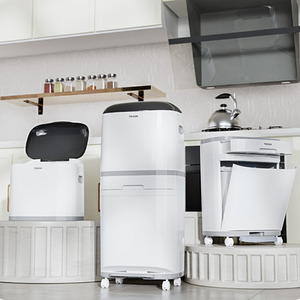 3-Tier Dry and Wet Separation Trash Bin