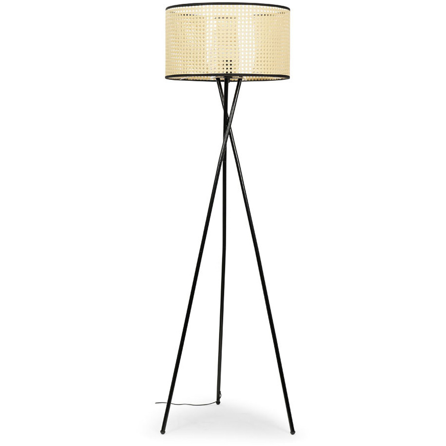 Image of Camden Tripod Floor Lamp with Natural&hellip;