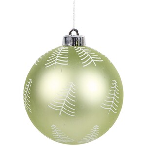 Set of 6 Mistletoe Cottage Baubles