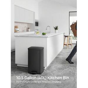 SONGMICS 40L Kitchen Bin