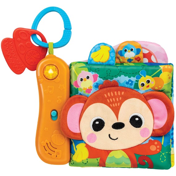 Jungle Animals Sensory Book