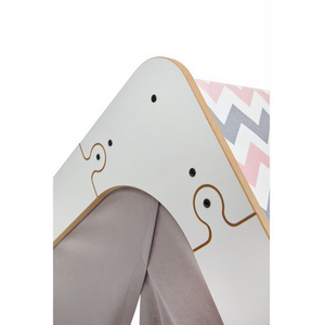 Pink White Indoor Kids Play House Tent  shot 9731517