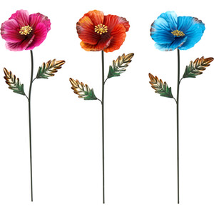 Corn Poppy Stake
