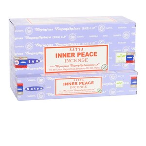 Inner Peace Incense Sticks 12 Pack Set
