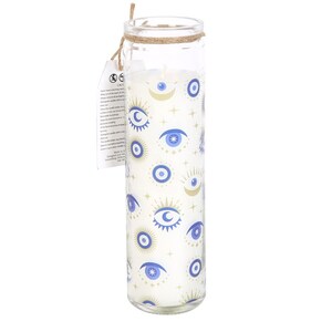 All Seeing Eye White Sage Prayer Candle