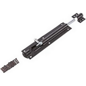 6 Inch Black Bolt Lock for Internal Doors