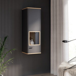 Klara Tall Narrow Display Cabinet