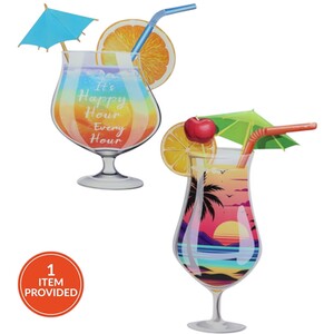 Indoor and Outdoor Bright Cocktail Sign