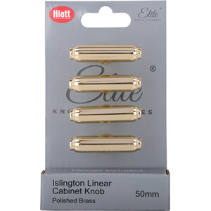 Pack of 4 Islington Linear Cabinet Knobs