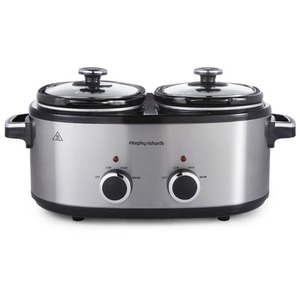 Morphy Richards 3.8L DuoServe Double Pot Slow Cooker