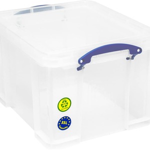 Lidded Plastic Box 35 Litre
