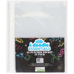 Pack of 25 Punched Pockets
