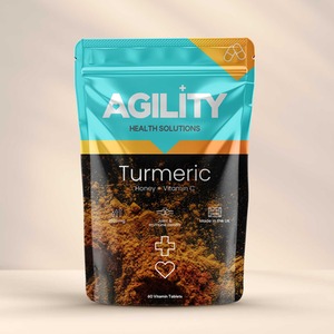 Turmeric 2500mg, Honey and Vitamin C Tablets. 2 months High Strength