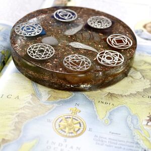 Orgonite Desk Power Packs Angel Chakra Large Multicolor