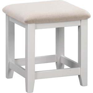 Windsor Dressing Table Stool - Pebble Grey