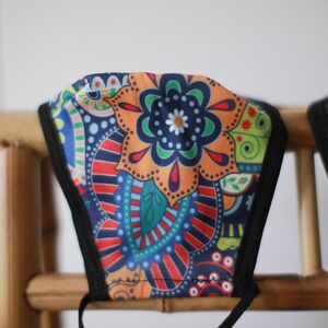 Reusable Fashion Face Mask Funky Swirls (Adult) MultiColor