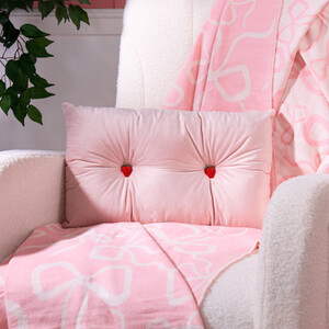Strawberry Embellished Cushion