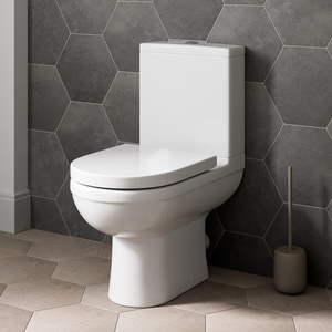 Short Projection Compact Close Coupled Toilet