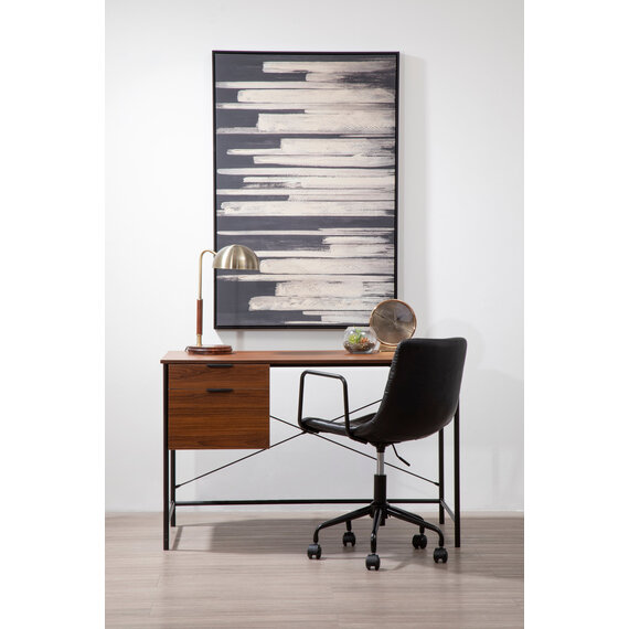 Forbes Black Home Office Chair