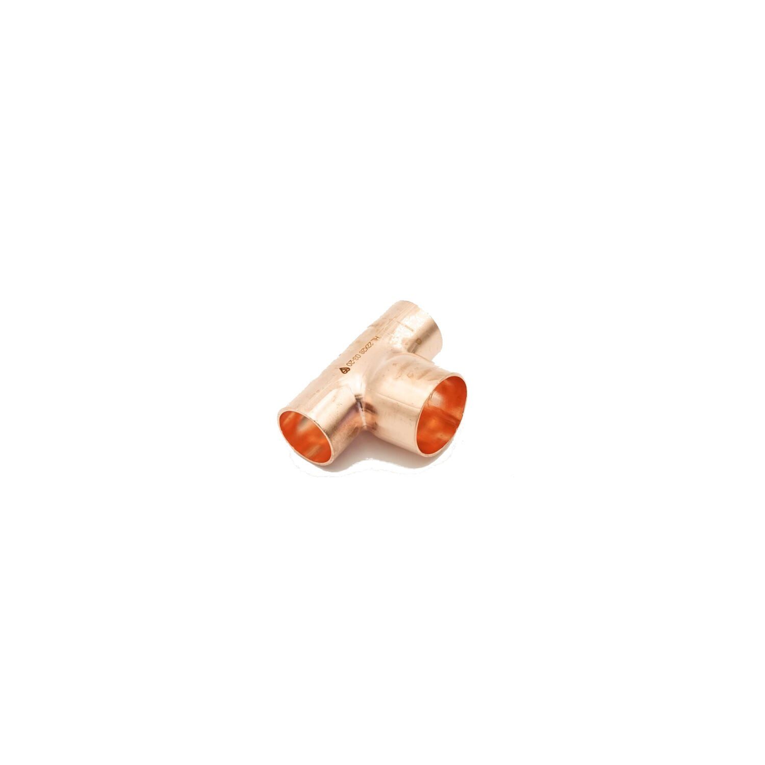 22mm x 22mm x 28mm Reducing Tee - End Feed - FREE Next-Day Delivery - Image 3