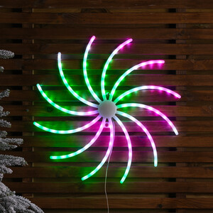 Colour Changing LED Pinwheel