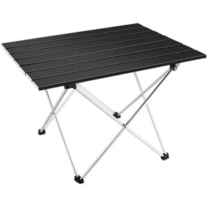Modern Outdoor Living Large Aluminium Folding Camping Table - Portable Aviation Grade Picnic Table