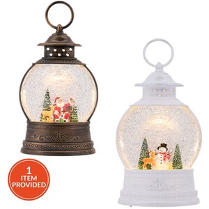 Spinning Snowflake Christmas Lantern
