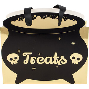 Pack of 4 Personalisable Cauldron Party Bags