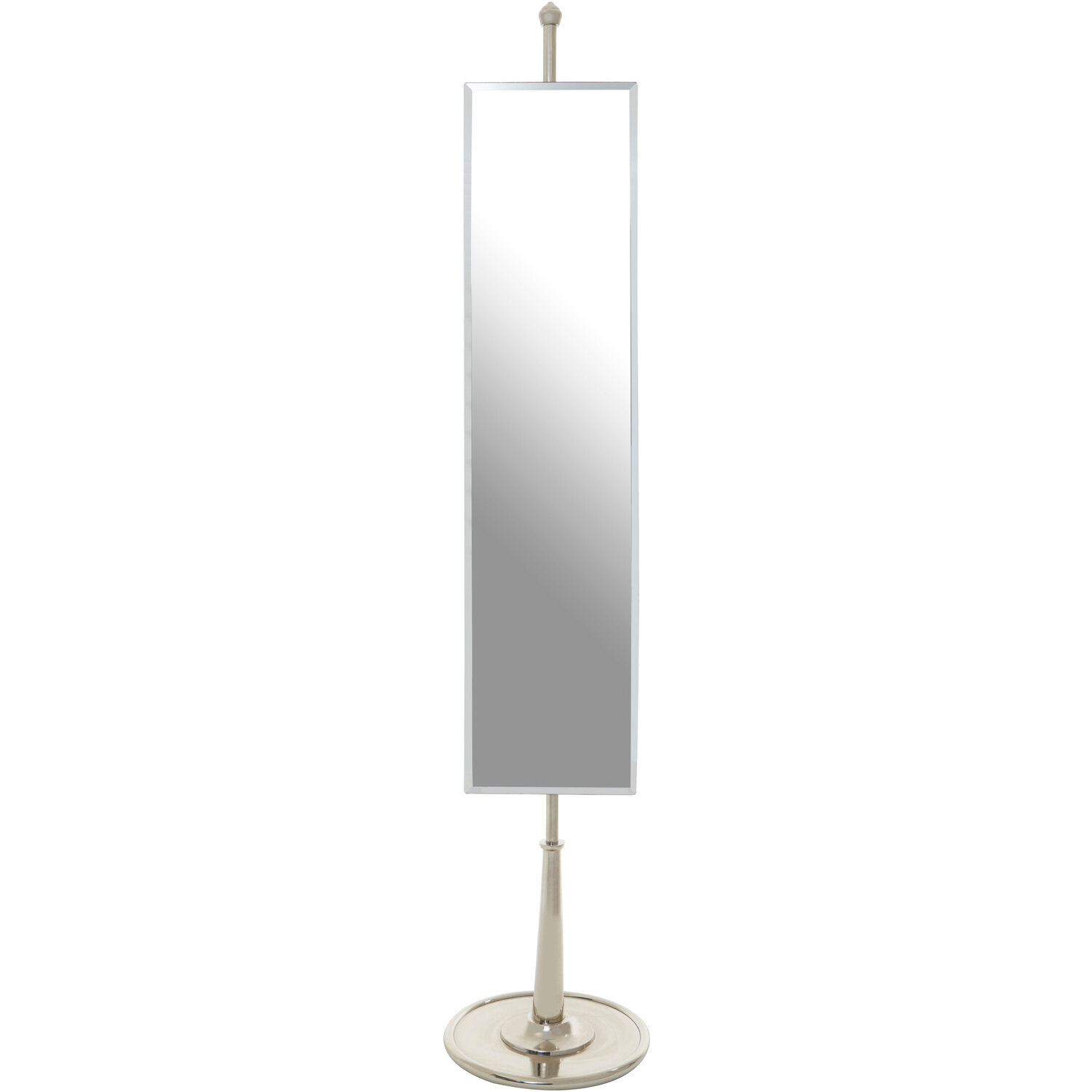 Orsina Kensington Townhouse Rectangular Mirror - Silver