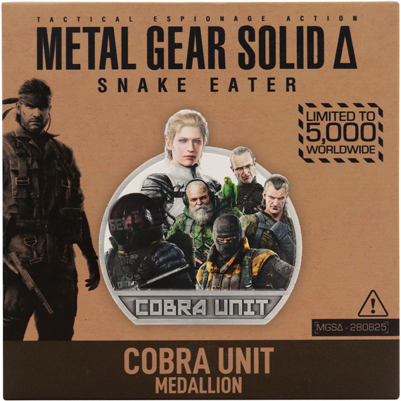 Metal Gear Solid Delta Cobra Unit Medallion