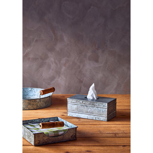 Drummond Galvanised Steel Napkin Holder