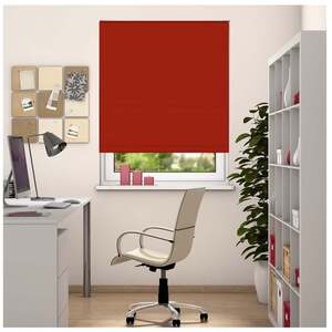 Red / 75 Thermal Blackout Roller Blinds shot 14602624