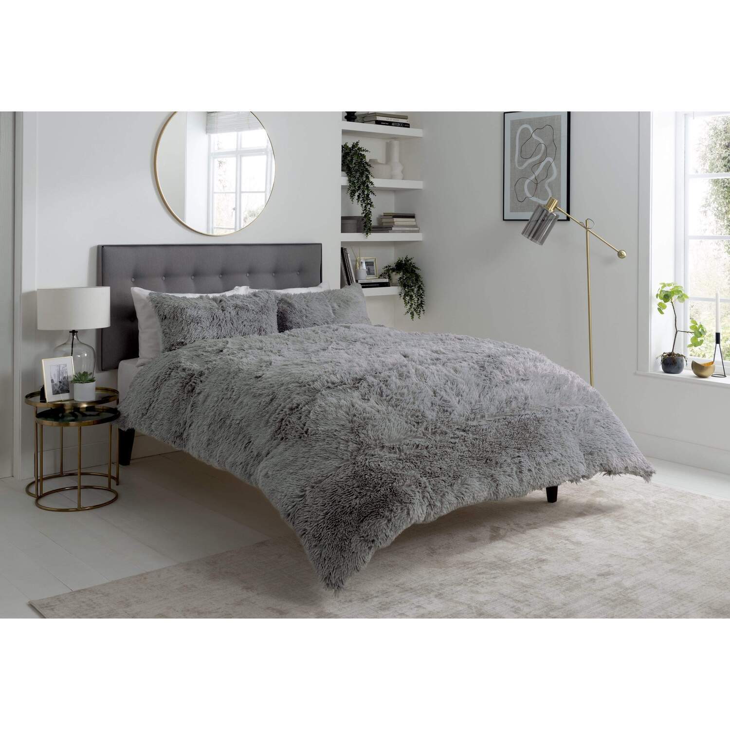 Snuggle Cuddle Duvet Set - Silver King