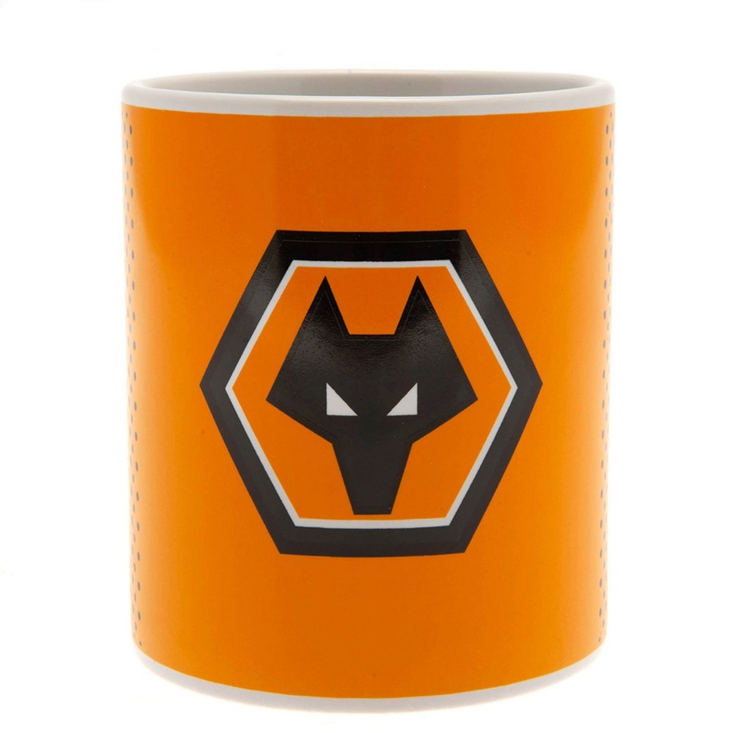 Wolverhampton Wanderers Fc Mug - Orange/Black