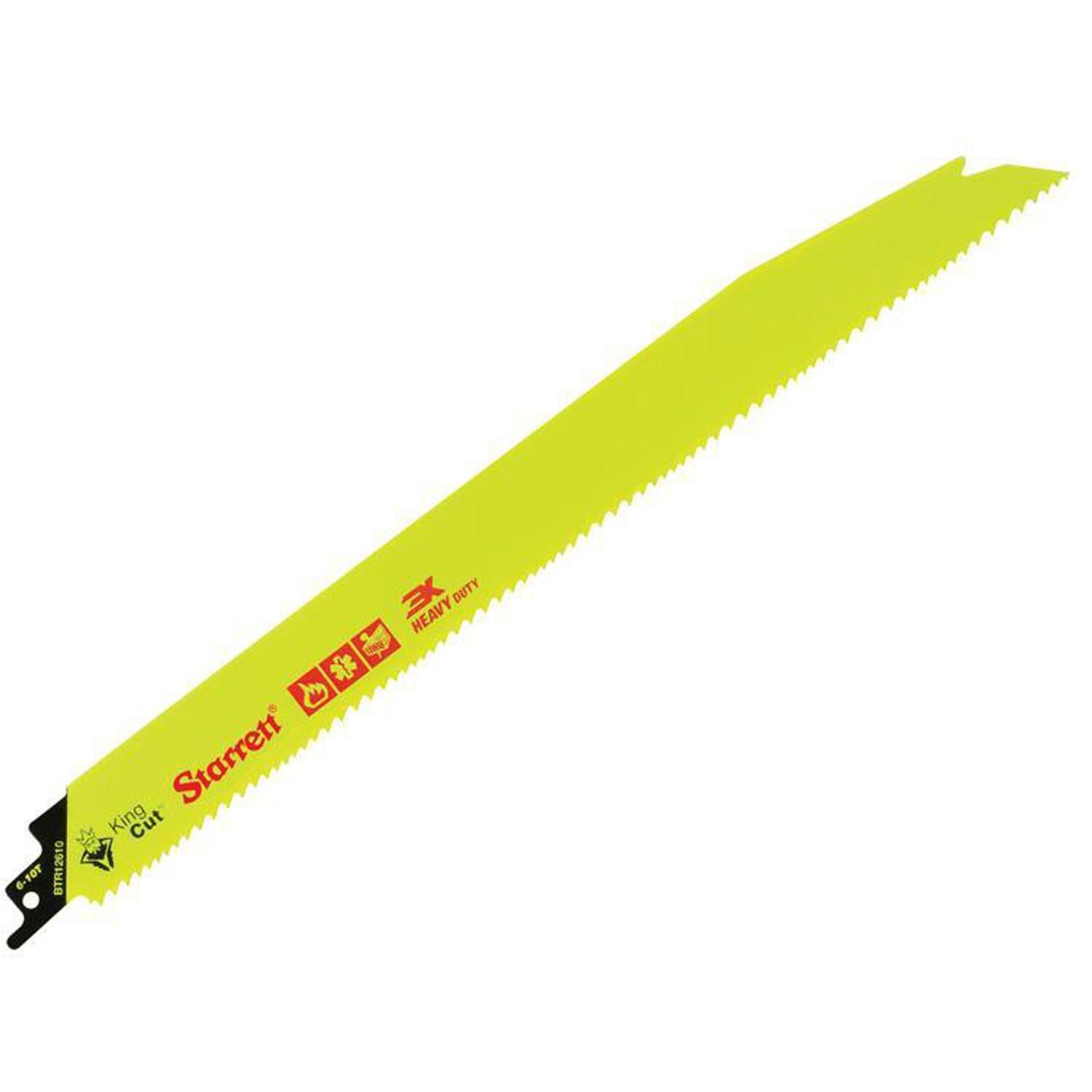 Starrett BTR12610-5 Bi-Metal King Cut™ Demolition Blade 300mm 6-10 TPI (Pack 5) - Image 7
