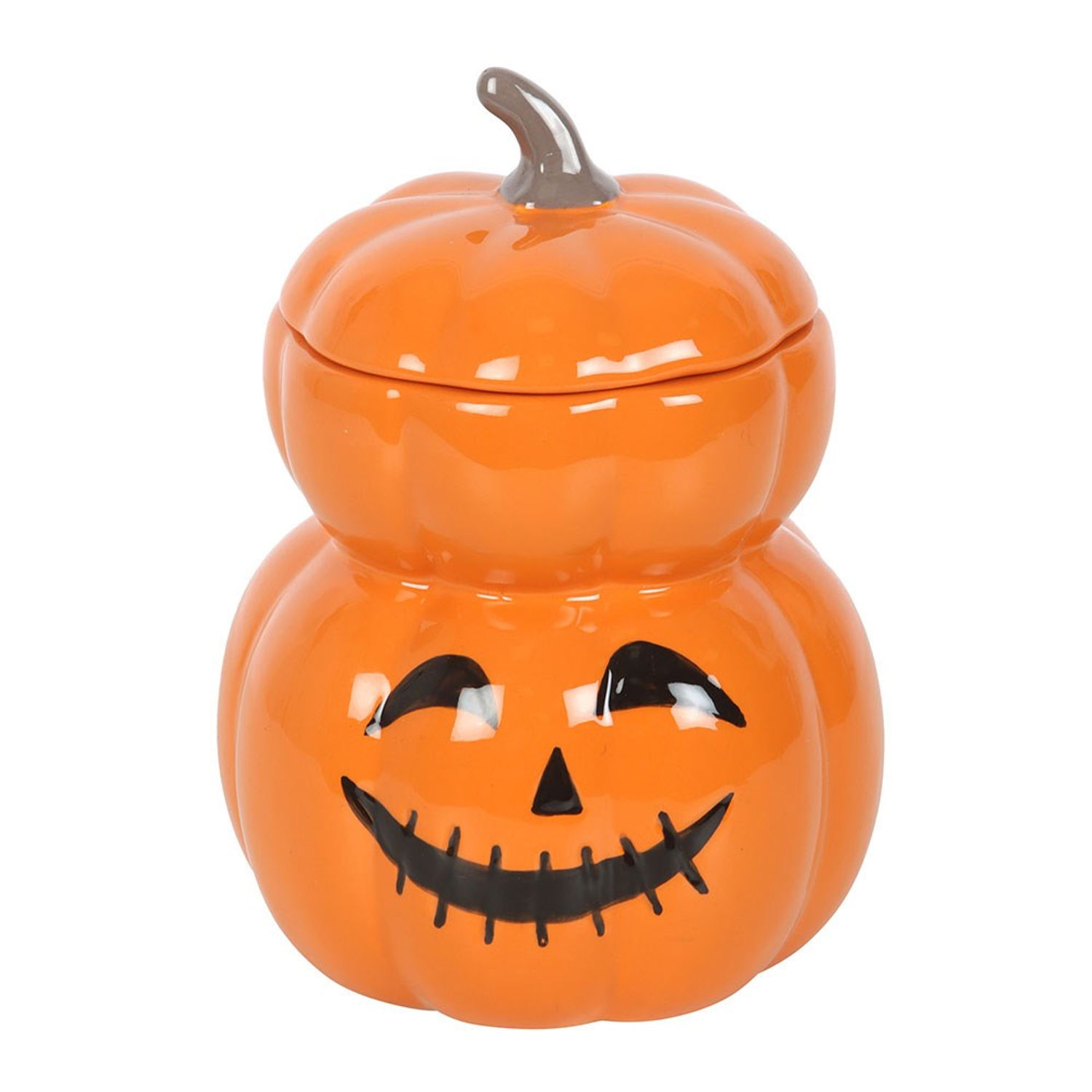 Something Different Unisex Orange Stacked Pumpkins Oil Burner In - Image 2