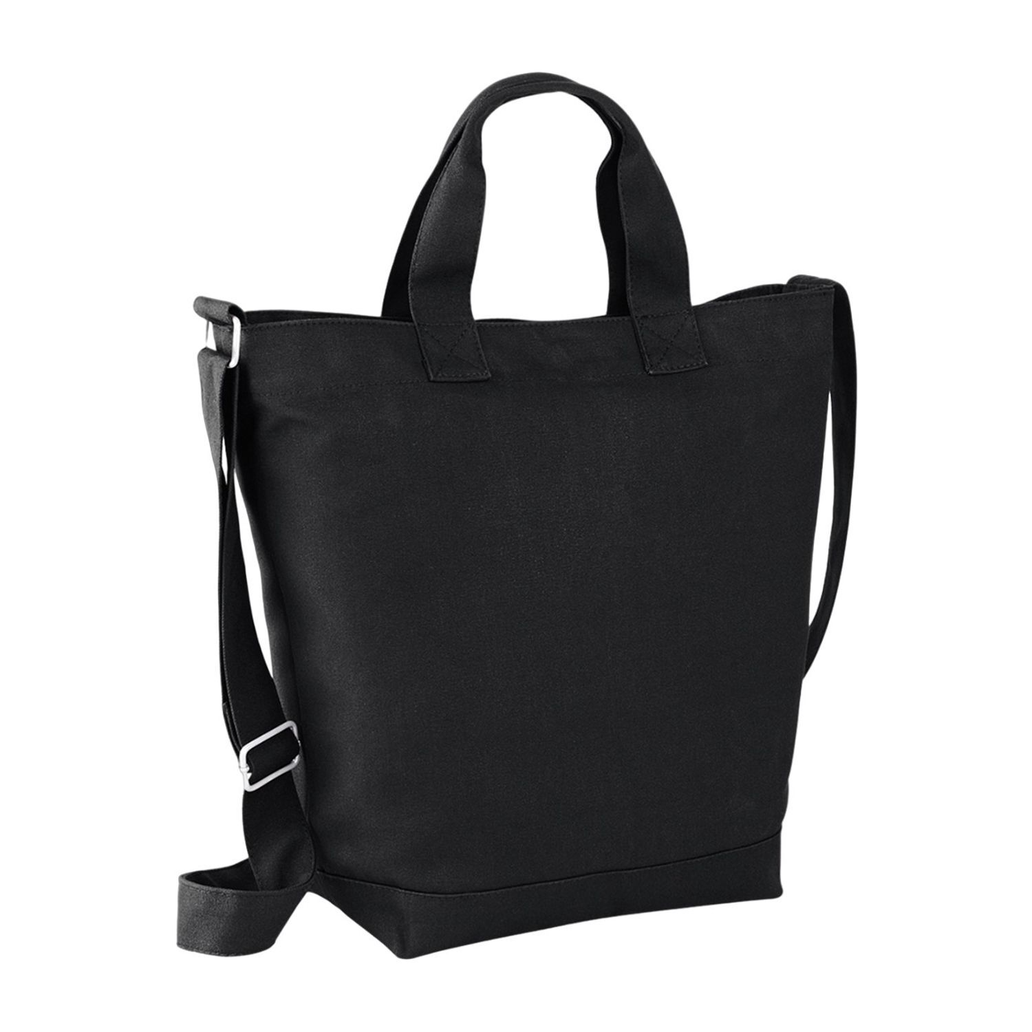 Bagbase Canvas Shoulder Bag - Black