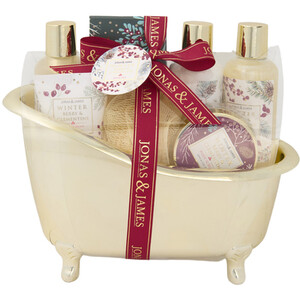 Winter Berry and Clementine Bathing Gift Set