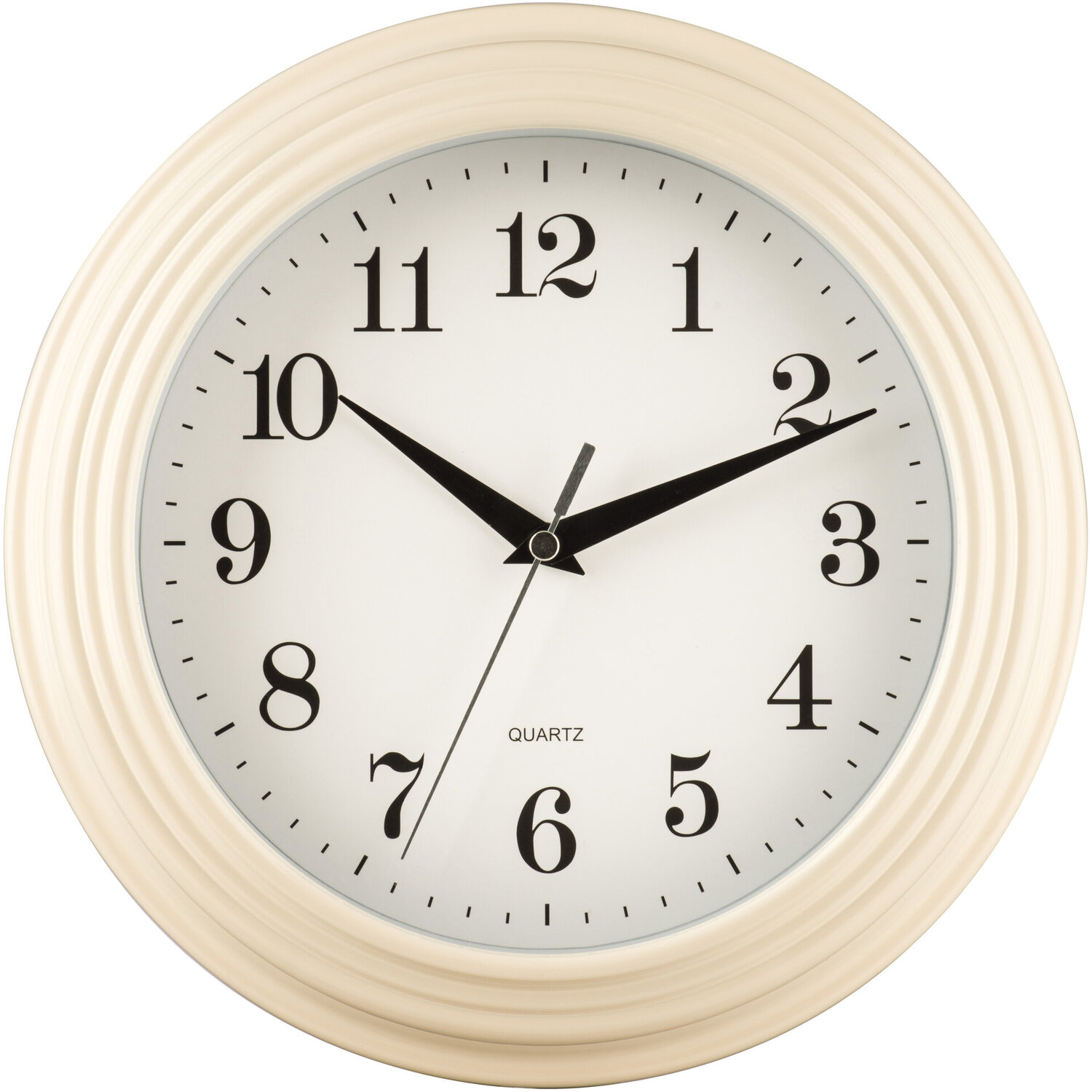 Orsina Elliot 25Cm Dia Vintage Cream Wall Clock - Cream