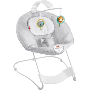 Fisher-Price See And Soothe Deluxe Bouncer Hearthstone Soothing Baby Seat.