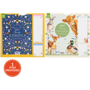2027 Illustrated Family Organiser
