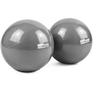 Komodo Grey Weighted Toning Balls - 2x 1.5kg