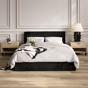Berlin Ottoman Bed Black