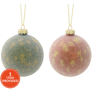 Frosted Forest Ember Bauble