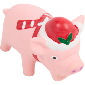 Christmas Latex Pig Pet Toy