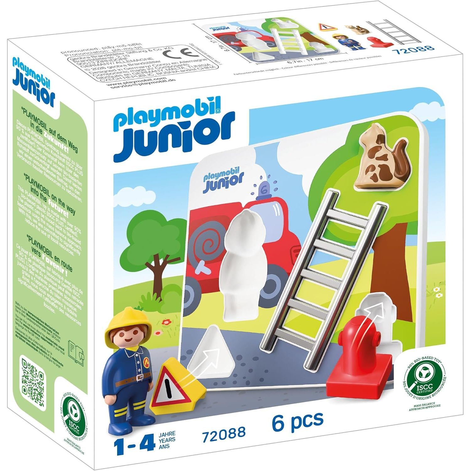 JUNIOR: Fire Rescue Puzzle - Red