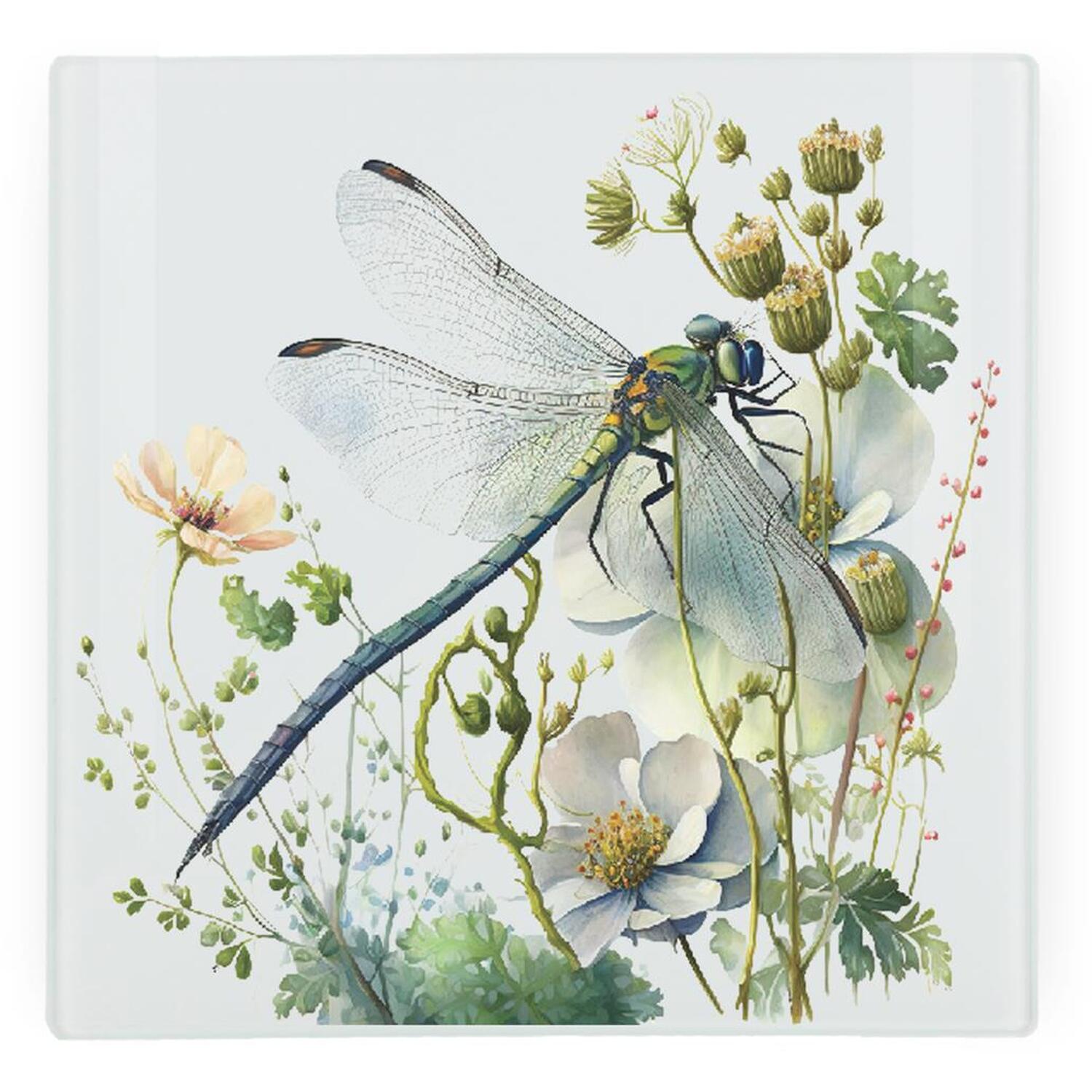 Image of Dragonfly Glass Hot Pot Stand -&hellip;